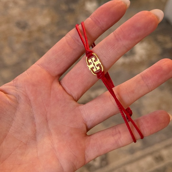 Tory Burch Jewelry - Tory Burch Red String Bracelet